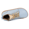 Buty damskie zimowe barefoot skórzane Z-B04 niebieskie