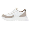 Pollonus dámské kožené polobotky white+beige 5-1721-004