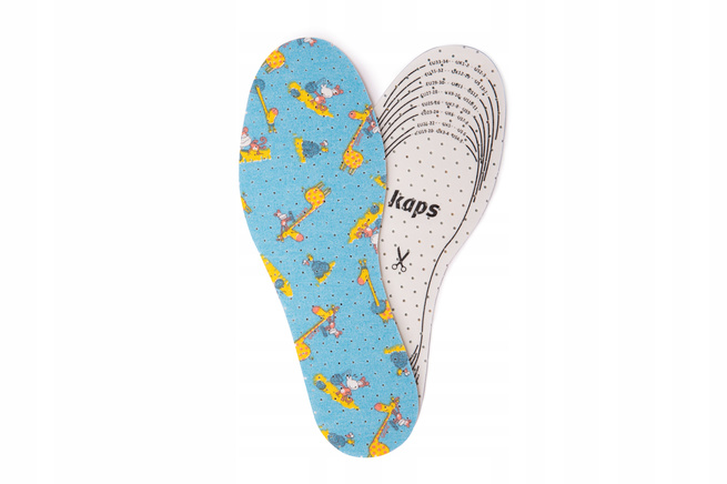 Pohodlné vložky do dětské obuvi Sweet Steps Blue for Kids - 3 páry