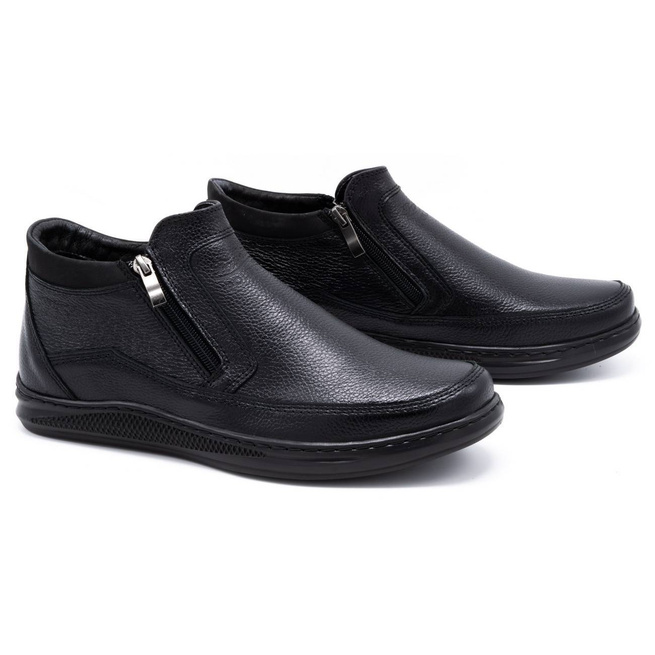 Pánské zimní boty K30F black floteric