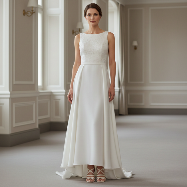 Béžové svatební sandály SAN005 BUTDAM na 8 cm jehlovém podpatku pro večerní a plesový styling