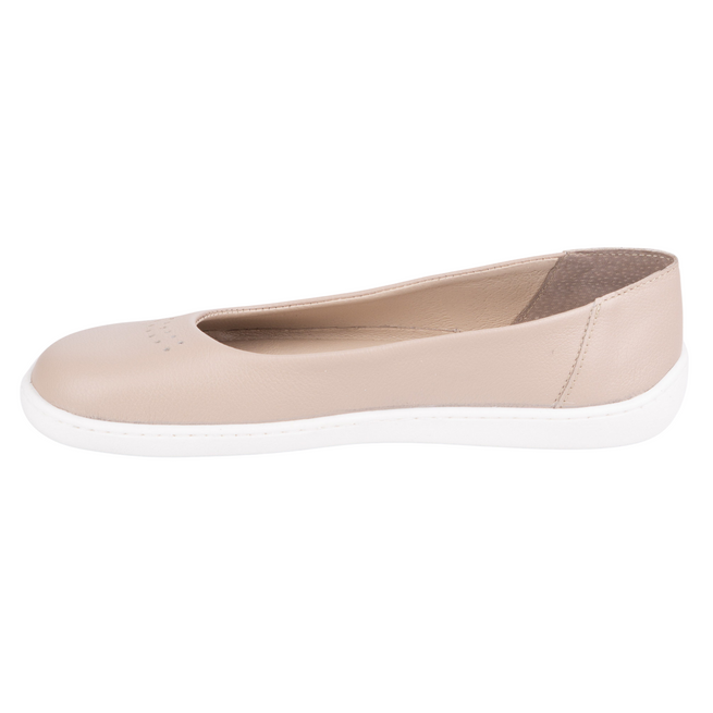 BAREFOOT Dámské minimalistické nazouvací lodičky 1771POL MINI beige