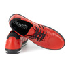Buty męskie skórzane casual 1801 czerwone 