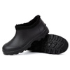 TREWOR zateplené pěnové boty wellingtons nízké černé