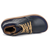 Buty damskie zimowe barefoot skórzane Z-B05 granatowe