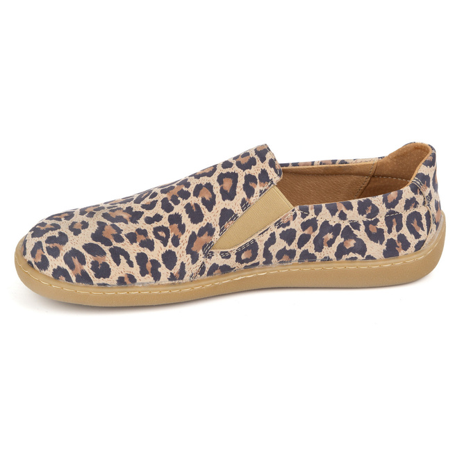BAREFOOT dámská kožená obuv Pollonus slip-on 5-1308-023 camouflage