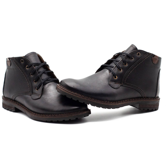 Buty męskie zimowe 911MP czarne