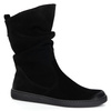 BAREFOOT dámské zateplené kožené boty Freja Polish black