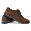 Pánská kožená obuv pro volný čas 859L hnědá