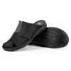 Pánské kožené žabky 312 black