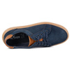 Buty męskie zamszowe skóra naturalna 7136DT granatowe