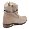 Dámské semišové zateplené boty Luna beige