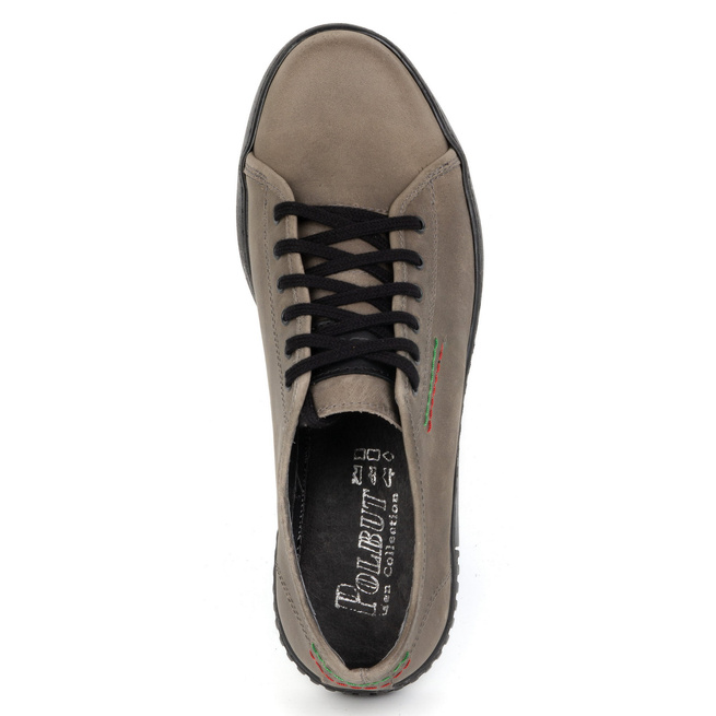 Polbut Kožené tenisky Pánské boty Model 2129 grey