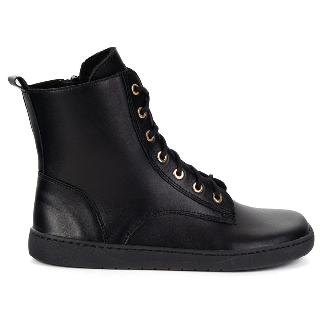 Buty damskie barefoot zimowe skórzane Olivier Liv 1303 ocieplane