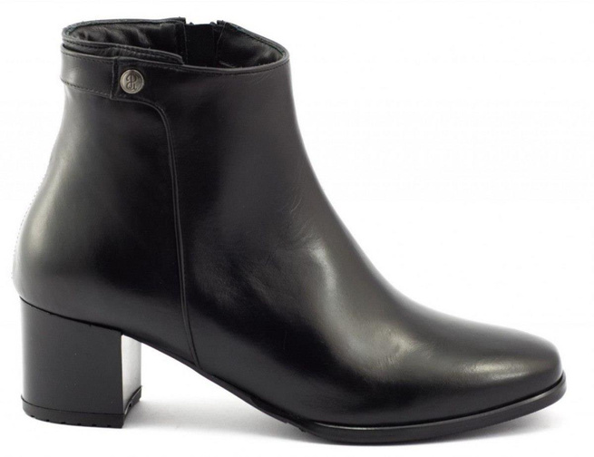 Dámské ještěrkové boty 04469 Black