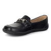 Barefoot damskie mokasyny skórzane minimalistyczne 1288AR czarne