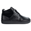Barefoot zimowe buty skórzane unisex Explorer czarne