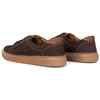 Buty męskie zamszowe skóra naturalna 7136DT brązowe