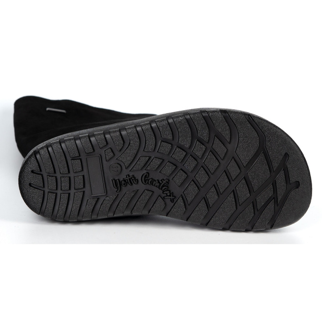 Dámské barefoot kožené boty Olivier Hazel black velur