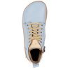 Buty damskie zimowe barefoot skórzane Z-B04 niebieskie