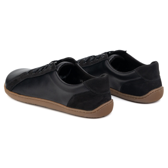 WASAK 0743W barefoot minimalistická kožená obuv černá