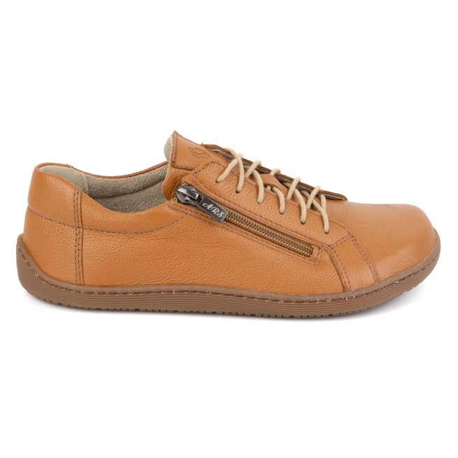 Dámská minimalistická kožená obuv barefoot model 1243 red