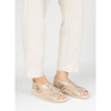 Dámské flexibilní sandály comfooty emma beige glossy