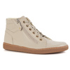 Dámské minimalistické barefoot zimní kožené boty 1293 beige 