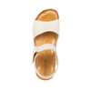 Dámské kožené sandály Wasak 0474W beige