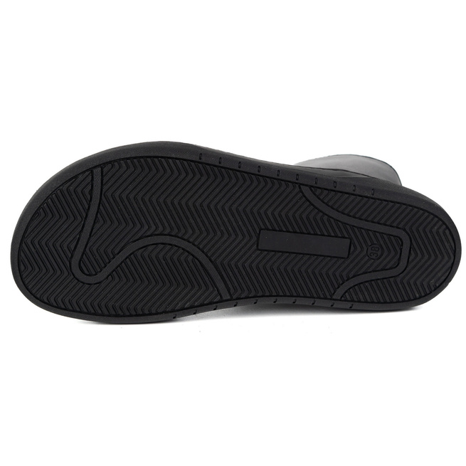 Buty damskie barefoot zimowe skórzane Olivier Liv 1303 ocieplane