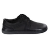 BAREFOOT Męskie buty skórzane sznurowane minimalistyczne 115KZ czarne crazy