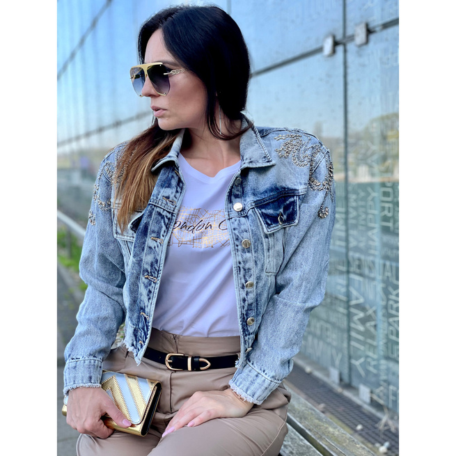 Dámský kožený opasek s italskou sponou 7,25 černý