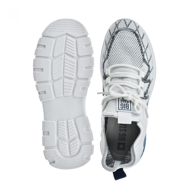 Buty męskie sportowe półbuty Big Star NN174461 białe