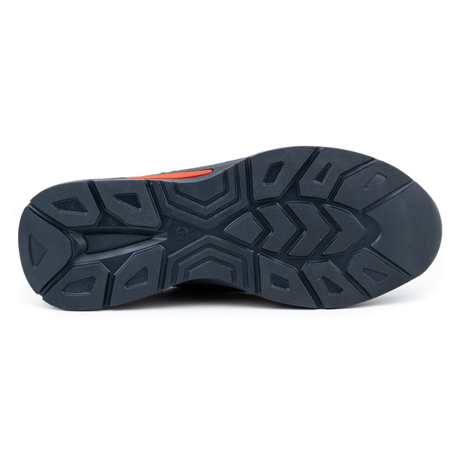Pánská kožená obuv SPORT 922K navy blue face