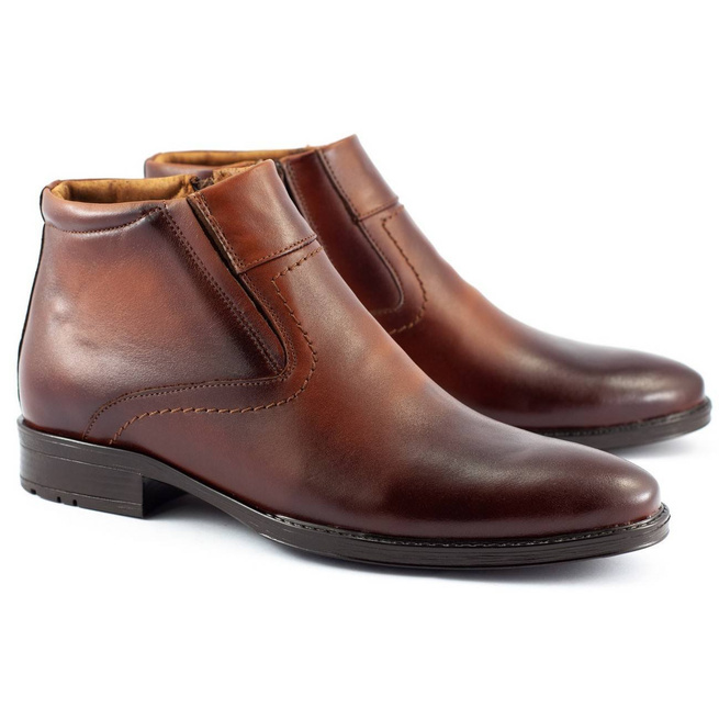 Pánské zimní boty 600 brown