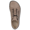 Dámská kožená minimalistická obuv barefoot 1242 dark beige