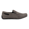 Pánské kožené mokasíny 2105 šedé