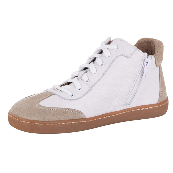 WASAK 0802W barefoot minimalistická kožená obuv bílá