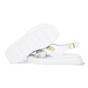 Pollonus dámské kožené sandály 5-1757-002 White Verona + Boa White