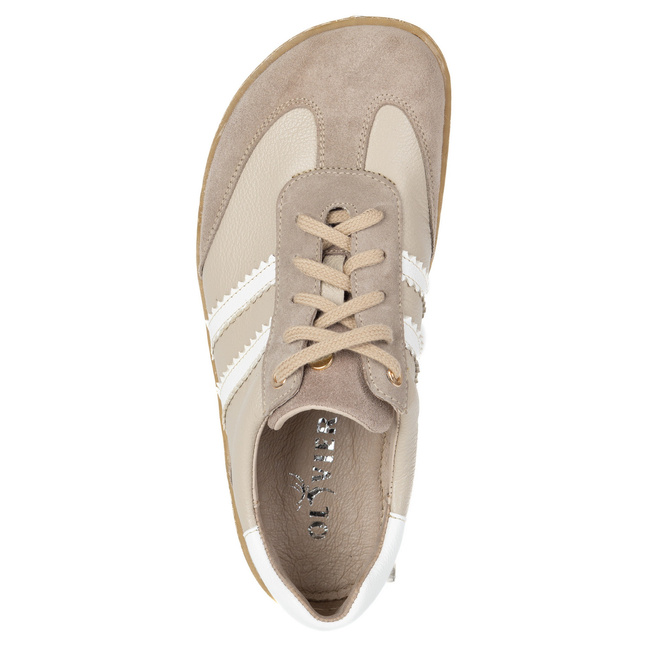 Damskie buty barefoot model 1774POL wanilia z białym