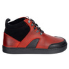 Barefoot zimowe buty skórzane unisex Explorer czerwone
