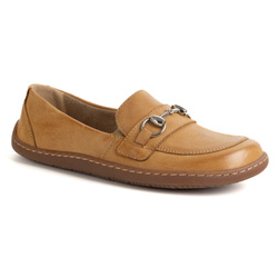 Barefoot damskie mokasyny skórzane minimalistyczne 1288AR brązowe