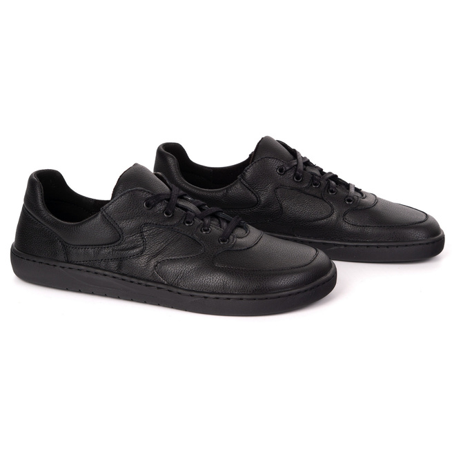 Buty barefoot minimalistyczne skórzane WASAK 0801W CZARNE