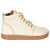 Buty damskie zimowe barefoot skórzane Z-B04 ecru