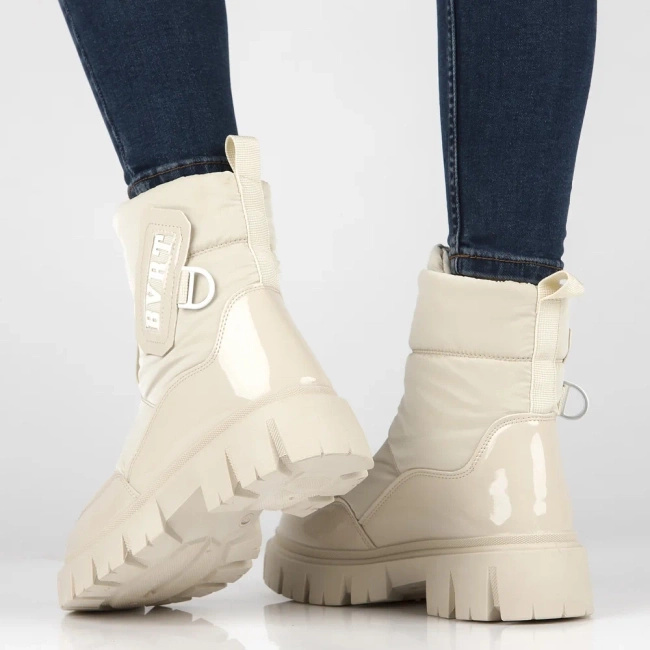 Zateplené sněhové boty Filippo DBT4960 beige 