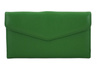 Velká peněženka se zlatým zapínáním - zelená