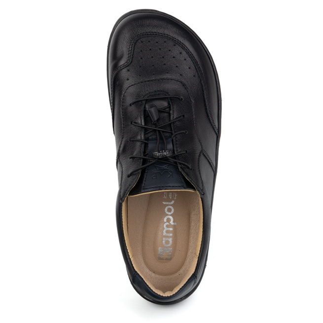 BAREFOOT minimalistická kožená obuv 500/15 černá