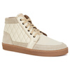 Buty damskie zimowe barefoot skórzane Z-B05 ecru