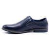 Elegantní pánská kožená obuv 283LU navy blue