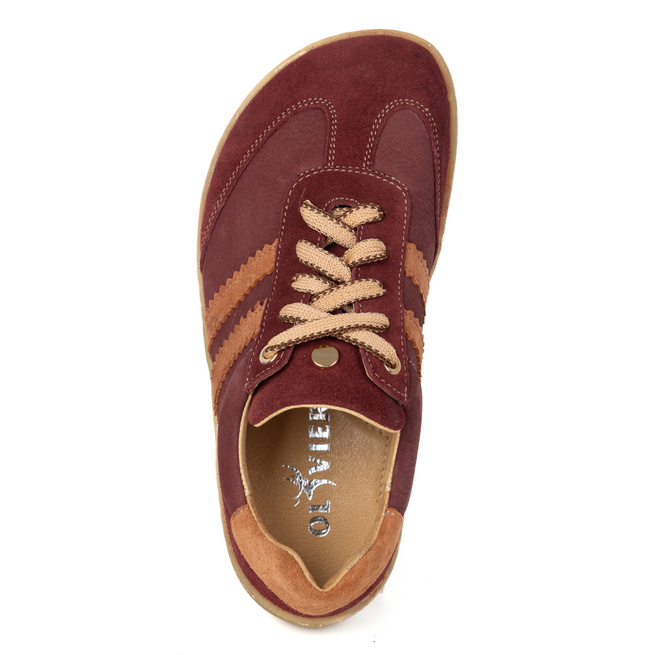 Dámská barefoot obuv model 1774POL bordó
